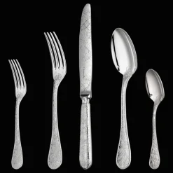 Services De Table Et Ménagères*Christofle Ensemble pour 12 personnes (75 pièces) en métal argenté avec coffre