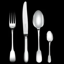 Services De Table Et Ménagères*Christofle Ensemble pour 12 personnes (48 pièces) en métal argenté avec boîte de rangement