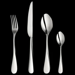Services De Table Et Ménagères*Christofle Ensemble pour 12 personnes (48 pièces) en acier avec boîte de rangement