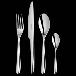 Services De Table Et Ménagères*Christofle Ensemble pour 12 personnes (48 pièces) en acier avec boîte de rangement