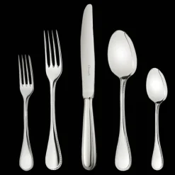 Services De Table Et Ménagères*Christofle Ensemble pour 6 personnes (36 pièces) en acier avec boîte de rangement