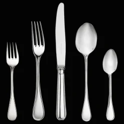 Services De Table Et Ménagères*Christofle Ensemble pour 6 personnes (36 pièces) en argent massif avec boîte de rangement