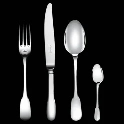Services De Table Et Ménagères*Christofle Ensemble pour 6 personnes (24 pièces) en métal argenté avec boîte de rangement