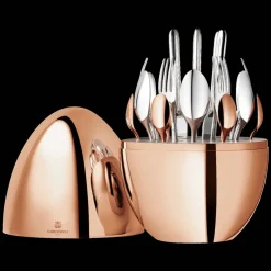 Écrins De Couverts*Christofle Ensemble pour 6 personnes (24 pièces) Rose Gold en métal argenté avec écrin