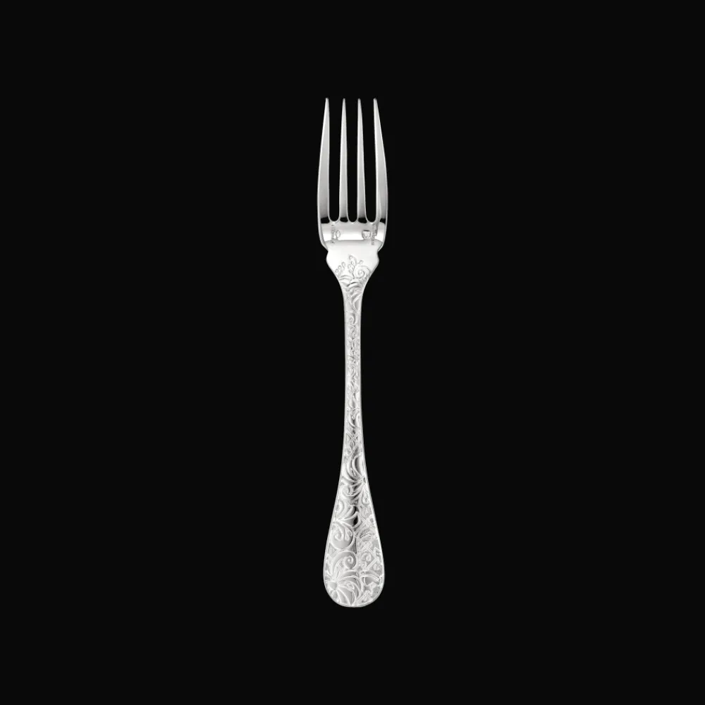 Fourchettes*Christofle Fourchette à poisson en argent massif