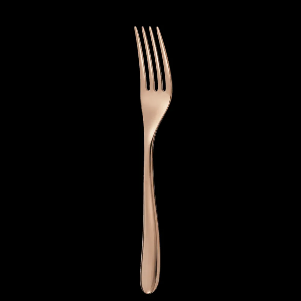 Fourchettes*Christofle Fourchette de table en acier - coloris cuivre