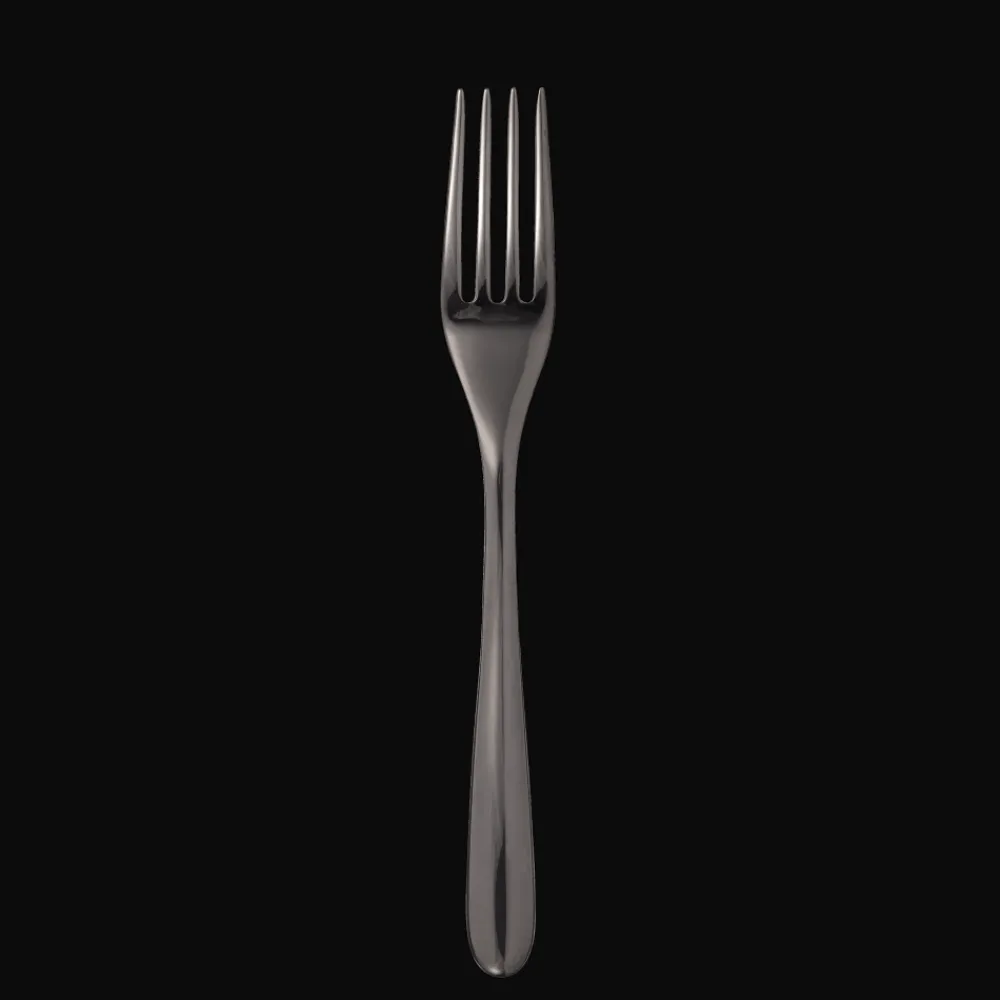 Fourchettes*Christofle Fourchette de table en acier - coloris noir