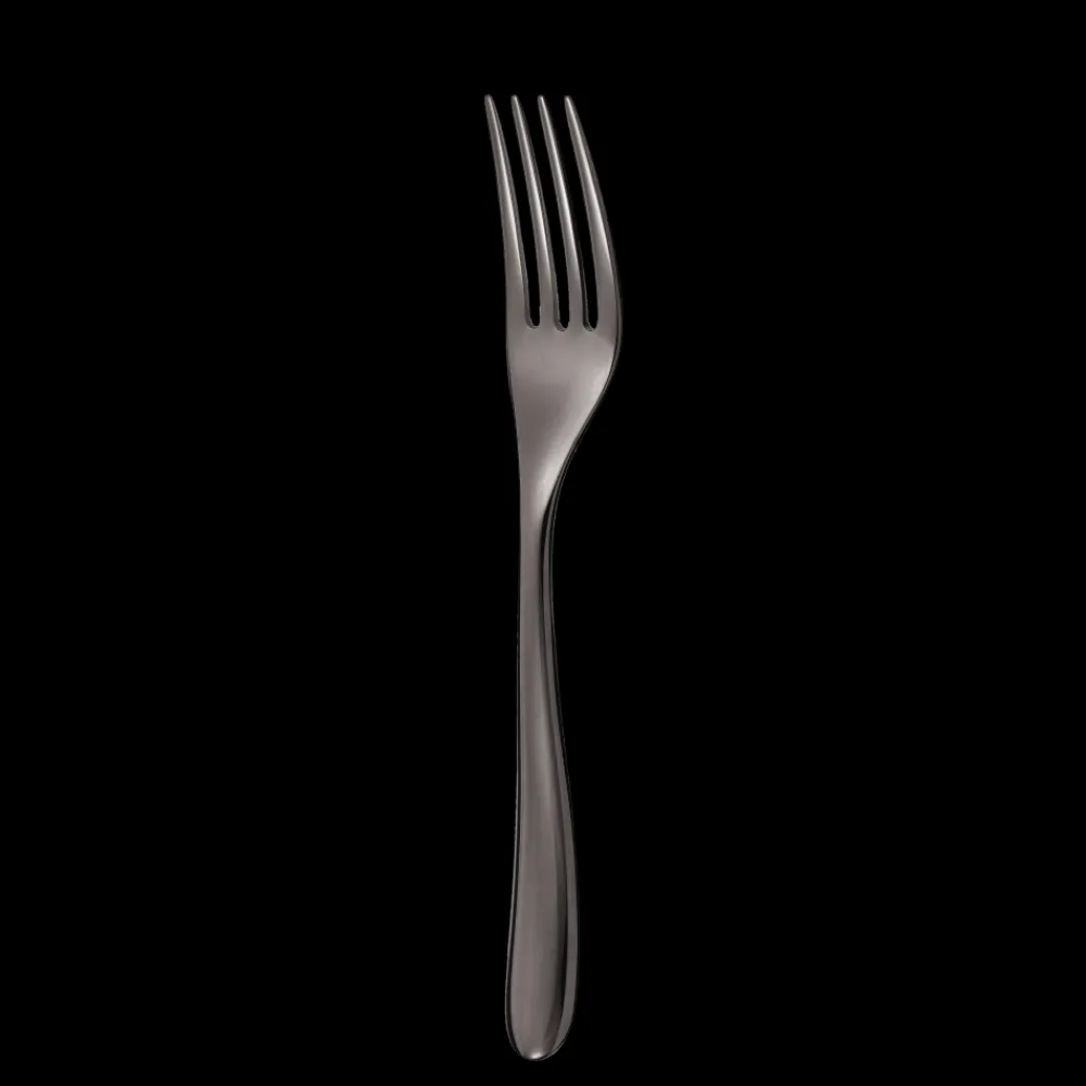 Fourchettes*Christofle Fourchette de table en acier - coloris noir