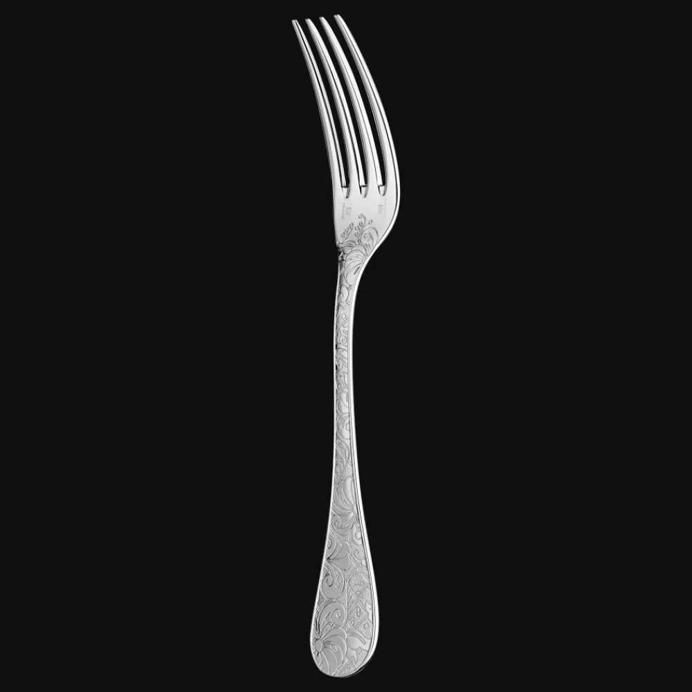 Fourchettes*Christofle Fourchette de table en argent massif