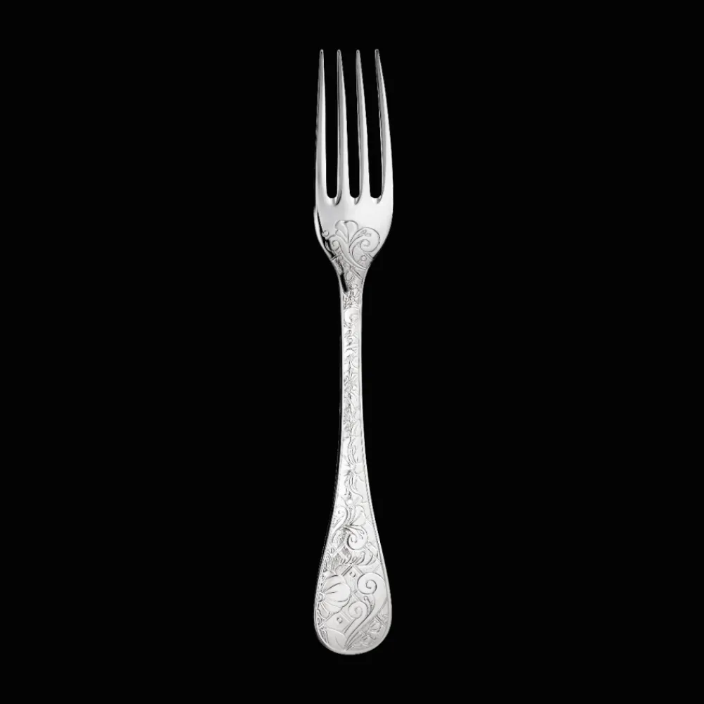 Fourchettes*Christofle Fourchette de table en métal argenté