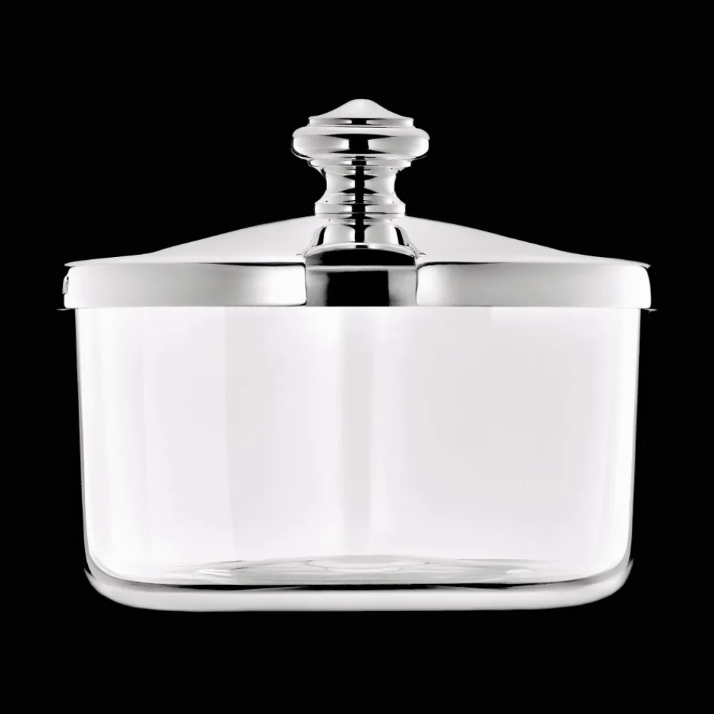Accessoires Thé Et Café*Christofle Fromagère / confiturier Albi Métal Argenté