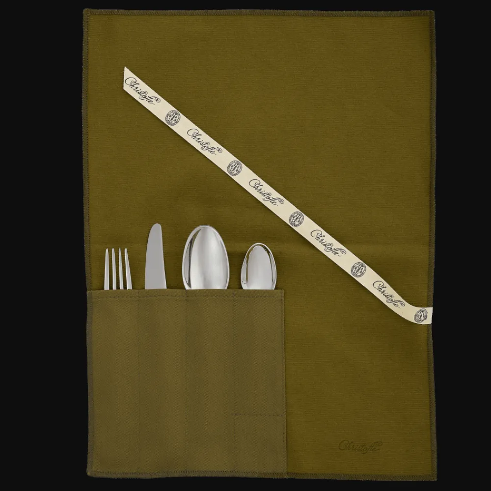 La Trousse Et Ensembles Individuels|Services De Table Et Ménagères*Christofle La Trousse - 4 couverts taille intermédiaire en Acier