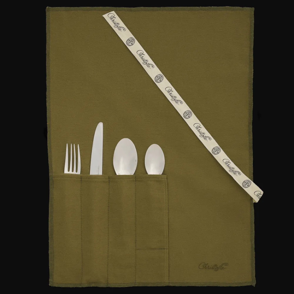 La Trousse Et Ensembles Individuels|Services De Table Et Ménagères*Christofle La Trousse - 4 couverts taille intermédiaire en Métal Argenté