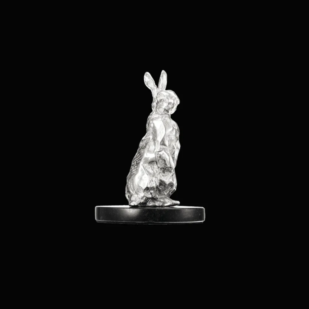 Haute Orfèvrerie*Christofle Lapin Debout Argent Massif - Haute Orfèvrerie