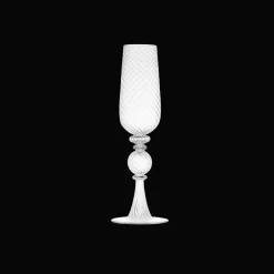 Verres En Cristal*Christofle Lot de 2 flûtes à champagne
