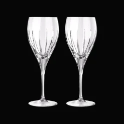 Verres En Cristal|Verres En Cristal*Christofle Lot de 2 verres à eau en cristal