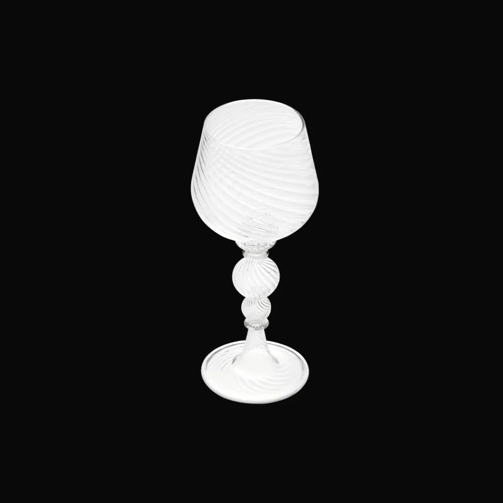 Cadeaux Oenologie|Verres En Cristal*Christofle Lot de 2 verres à vin blanc