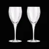 Cadeaux Oenologie|Verres En Cristal*Christofle Lot de 2 verres à vin blanc en cristal