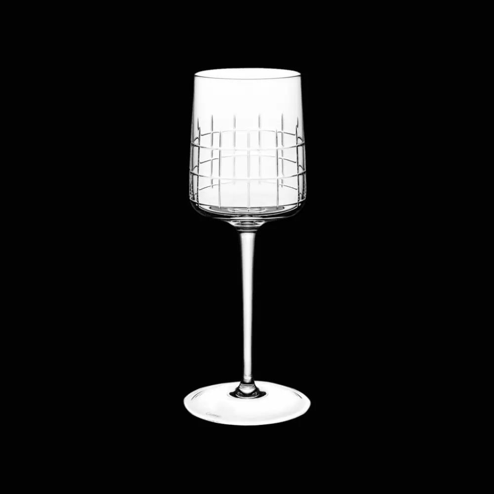 Cadeaux Oenologie|Verres En Cristal*Christofle Lot de 2 verres à vin rouge en cristal