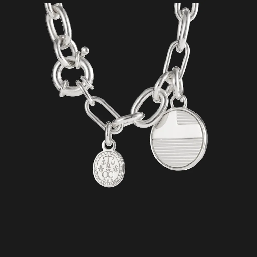 Cadeaux Personnalisables|Cadeaux Pour La Maman*Christofle Médaille en Argent Massif - Ondulations