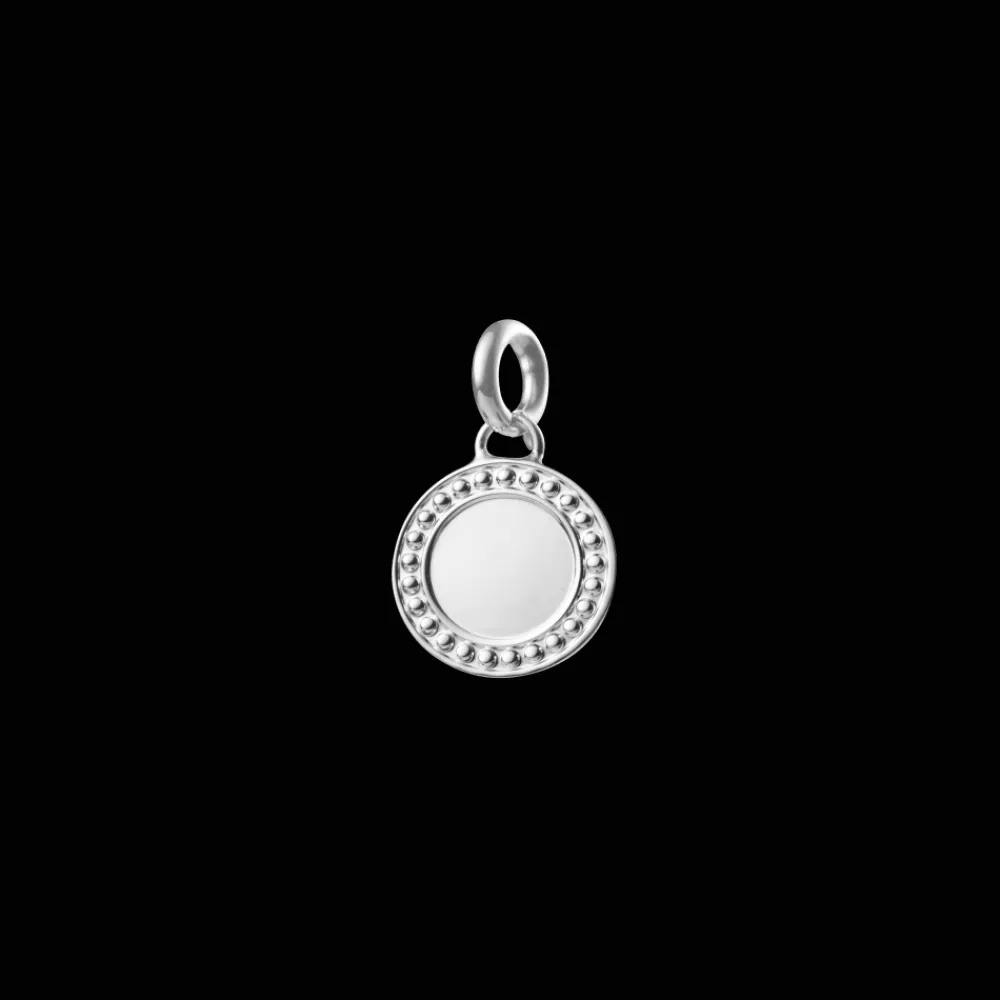Cadeaux Personnalisables|Cadeaux Pour La Maman*Christofle Médaille en Argent Massif - Perles