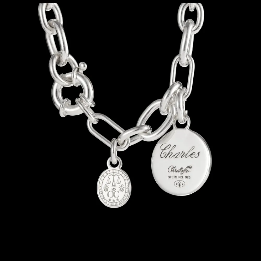 Cadeaux Personnalisables|Cadeaux Pour La Maman*Christofle Médaille en Argent Massif - Albi
