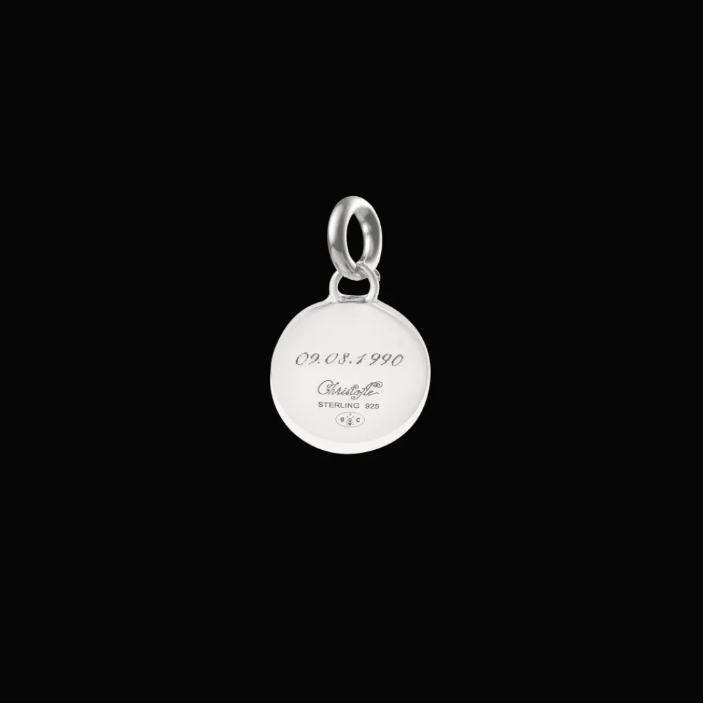 Cadeaux Personnalisables|Cadeaux Pour La Maman*Christofle Médaille en Argent Massif - Peau de Lion