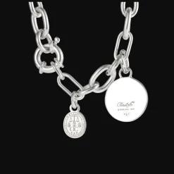 Cadeaux Personnalisables|Cadeaux Pour La Maman*Christofle Médaille en Argent Massif - Peau de Lion
