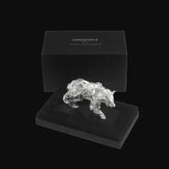 Haute Orfèvrerie*Christofle Ours petit modèle en Argent massif - Haute Orfèvrerie