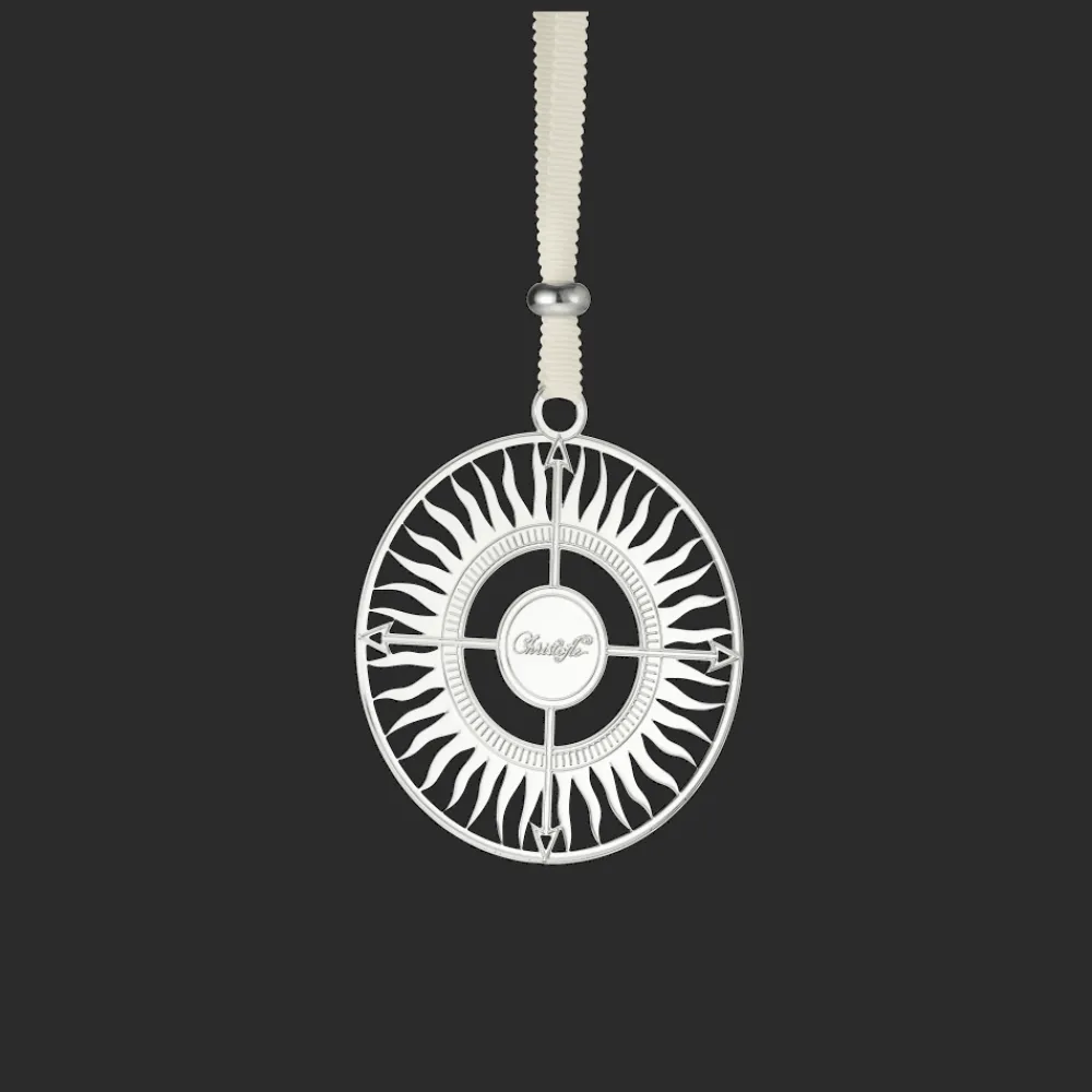 Décorations De Noël|Petite Décoration*Christofle Pampille Soleil 2023 en Métal argenté