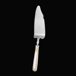 Couverts De Service*Christofle Pelle coupante à gâteaux et glace en métal argenté - dorure partielle