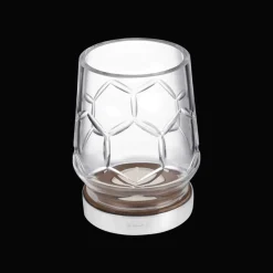Bougeoirs Et Photophores*Christofle Photophore en verre taillé - petite taille