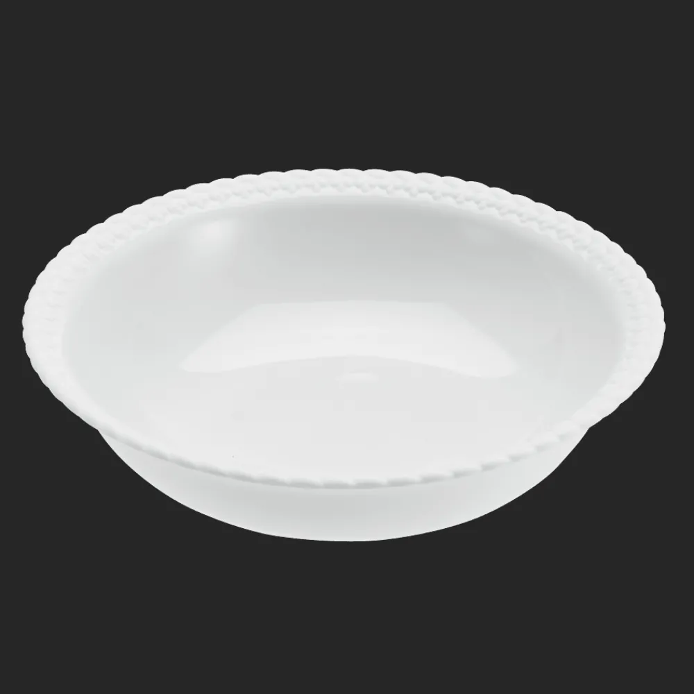 Plats|Assiettes*Christofle Plat rond creux en Porcelaine
