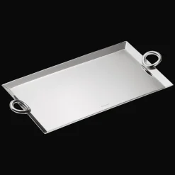 Cadeaux Personnalisables|Plateaux Et Vide-Poches*Christofle Plateau à courrier en métal argenté - 25 x 14 cm