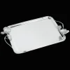 Plateaux Et Vide-Poches|Plateaux De Service*Christofle Plateau rectangulaire à anses en métal argenté - 43 x 31 cm