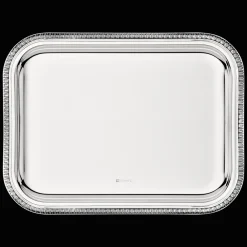 Cadeaux Personnalisables|Plateaux Et Vide-Poches*Christofle Plateau rectangulaire en métal argenté - 26 x 20 cm