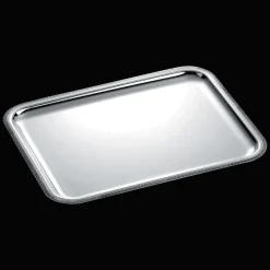 Plateaux Et Vide-Poches|Plateaux De Service*Christofle Plateau rectangulaire en métal argenté - 36 x 28 cm