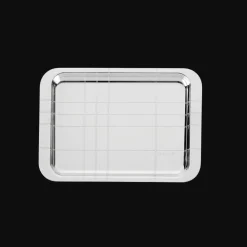 Plateaux Et Vide-Poches|Plateaux De Service*Christofle Plateau rectangulaire en métal argenté - 22 x 16 cm