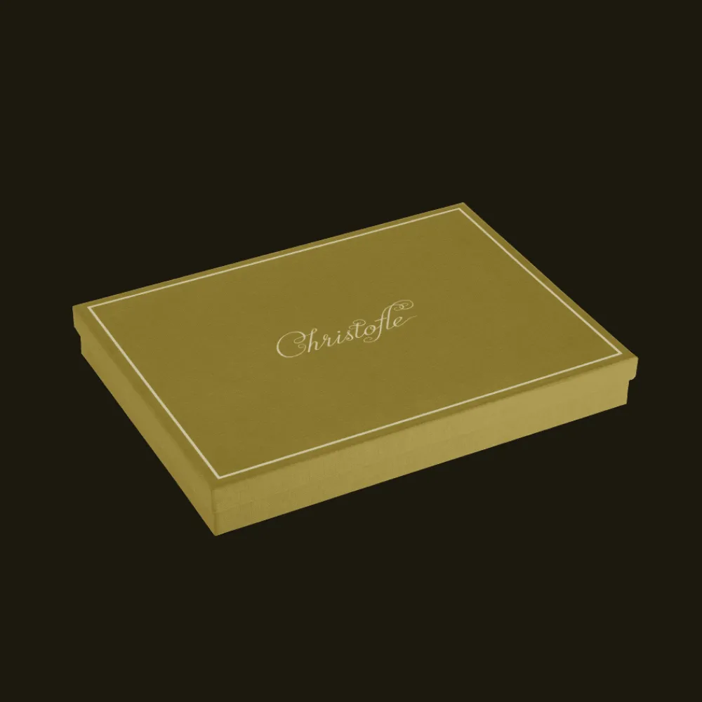Plateaux Et Vide-Poches|Plateaux De Service*Christofle Plateau rectangulaire en métal argenté - 22 x 16 cm