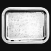 Plateaux Et Vide-Poches|Plateaux De Service*Christofle Plateau rectangulaire en métal argenté - 26 x 20 cm