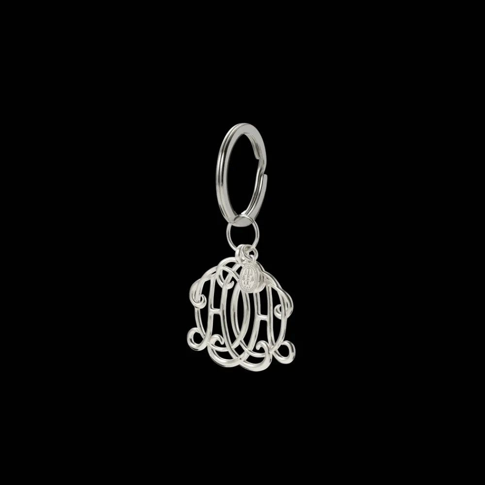Petits Accessoires*Christofle Porte-clés HO en argent massif - Henri d'Orléans