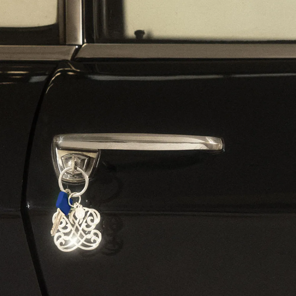 Petits Accessoires*Christofle Porte-clés LP en argent massif - Louis Philippe