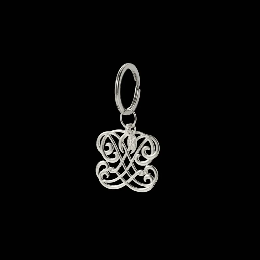 Petits Accessoires*Christofle Porte-clés LP en argent massif - Louis Philippe