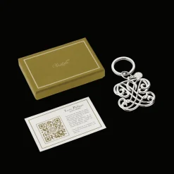 Petits Accessoires*Christofle Porte-clés LP en argent massif - Louis Philippe