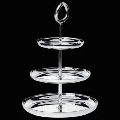 Accessoires Apéritif|Accessoires Thé Et Café*Christofle Porte-mignardises 3 compartiments en métal argenté