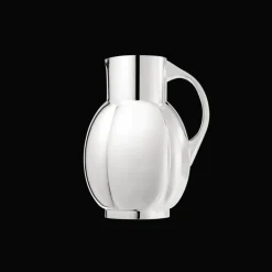 Carafes|Carafes*Christofle Pot à eau quadrilobé Normand en Métal Argenté