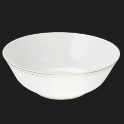 Tasses Et Bols|Plats*Christofle Saladier en porcelaine finition Or