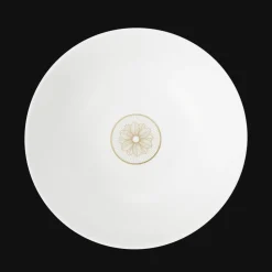 Tasses Et Bols|Plats*Christofle Saladier en porcelaine finition Or