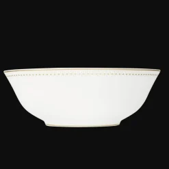 Tasses Et Bols|Plats*Christofle Saladier en porcelaine finition Or