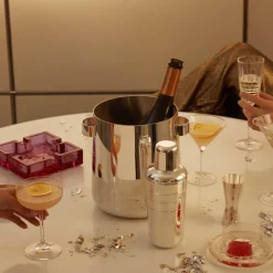 Seaux À Champagne Et À Glace Argent*Christofle Seau à champagne en métal argenté